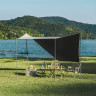 Палатка NATUREHIKE ANGO AUTOMATIC CNK2550WS010 четырехместная, c навесом, бежевая с коричневым 6927595789094